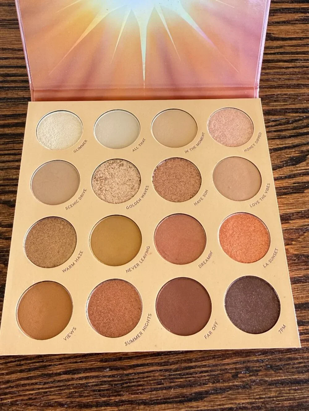 Colourpop Golden Hour Eyeshadow Palette